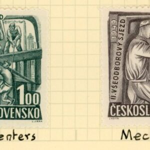 1949 Czechoslovakia Carpenter and Mechanic *