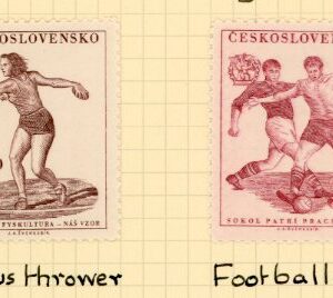 1951 Czechoslovakia Sokol Congress Sport *