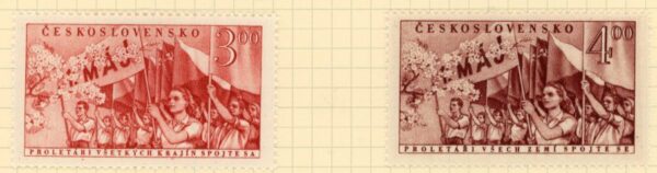 1952 Czechoslovakia Labour May Day *