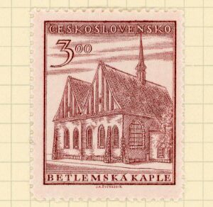 1952 Czechoslovakia Renovation of Bethlehem Chapel *