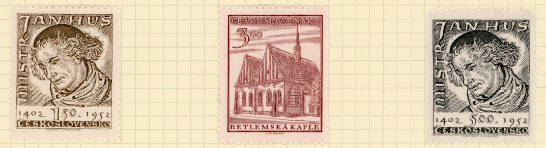 1952 Czechoslovakia Renovation of Bethlehem Chapel *
