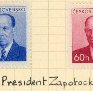 1953 Czechoslovakia President Zapotocky *