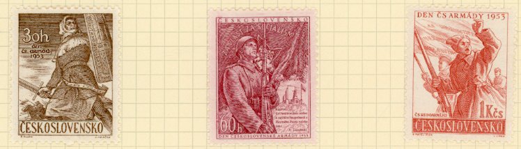 1953 Czechoslovakia Army Day *