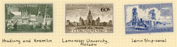 1953 Czechoslovakia Soviet Friendship *