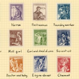 1954 Czechoslovakia Workers and Professions *