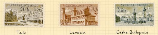 1954 Czechoslovakia Architecture *