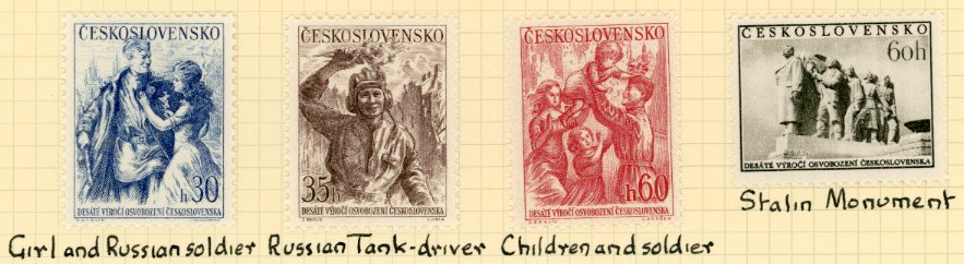 1955 Czechoslovakia Liberation Anniversary *