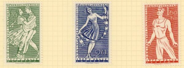 1955 Czechoslovakia Spartacist Games 2 *