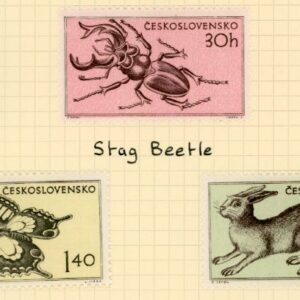 1955 Czechoslovakia Animals and Insects *