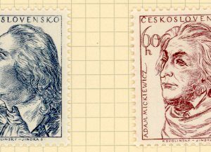 1955 Czechoslovakia Famous Writers *