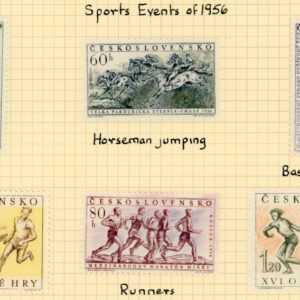 1956 Czechoslovakia Melbourne Olympics *