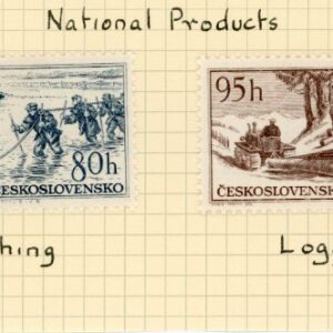 1956 Czechoslovakia National Products *