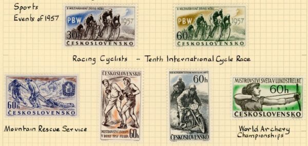 1957 Czechoslovakia Sports Events *