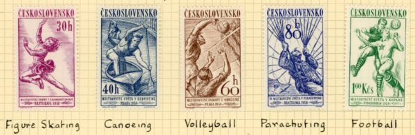 1958 Czechoslovakia Sports Events *