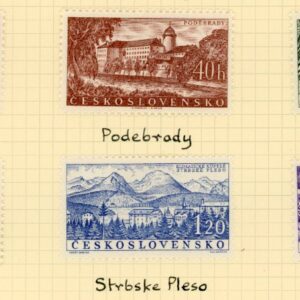 1958 Czechoslovakia Spas set *