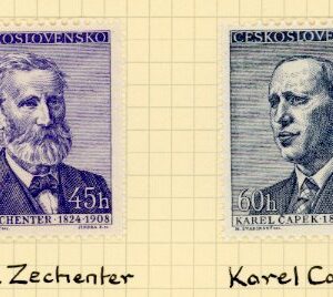 1958 Czechoslovakia Writers set *