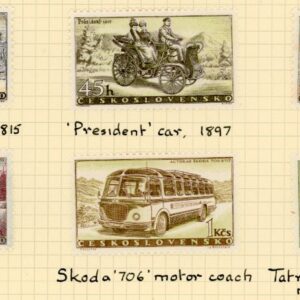 1958 Czechoslovakia Motor Industry *