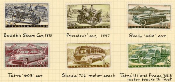 1958 Czechoslovakia Motor Industry *