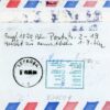 1986 Turkish Cyprus to East Germany Illegal Stamps Cover - Image 2