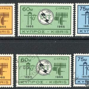 1965 Cyprus ITU Centenary ** and Used sets