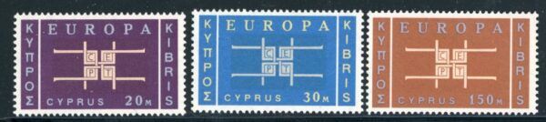 1963 Cyprus Europa Cept set **