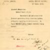 1933 Cyprus Ag Iakovos Military Police Martial Law 3 pages - Image 2