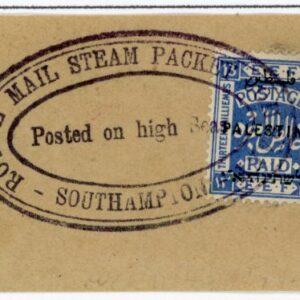 1920s Palestine Southampton Royal Mail Steam Co High Seas