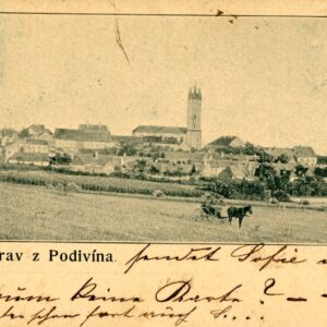 Czechoslovakia Podivin 1900 to Krakow ed Klabusay