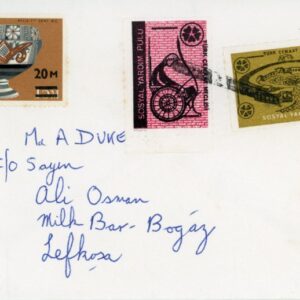 1973 Turkish Cyprus Social Aid Mix Cover