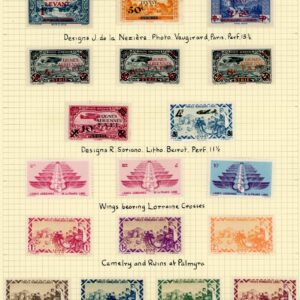 1942 Syria Lebanon Free French Forces coll of 21 *