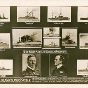 Falkland Islands Battle Sunken German Warships