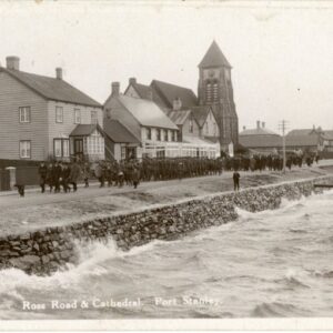 Falkland Islands Ross Road and Cathedral to France