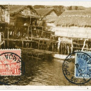 Papua New Guinea Salamaua Stilt Houses Water
