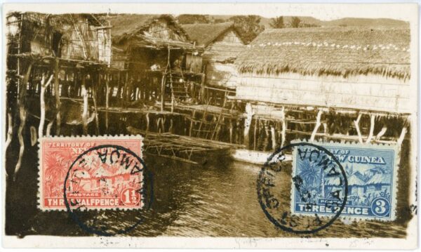 Papua New Guinea Salamaua Stilt Houses Water