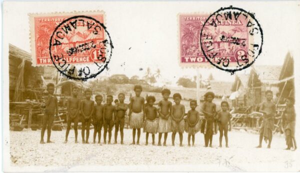 Papua New Guinea Salamaua Native Children