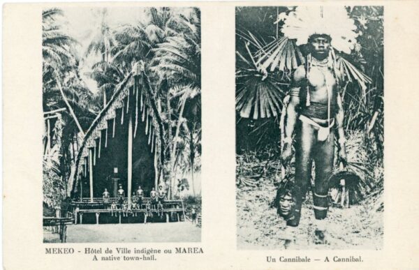 Papua New Guinea Mekeo Town Hall Cannibal