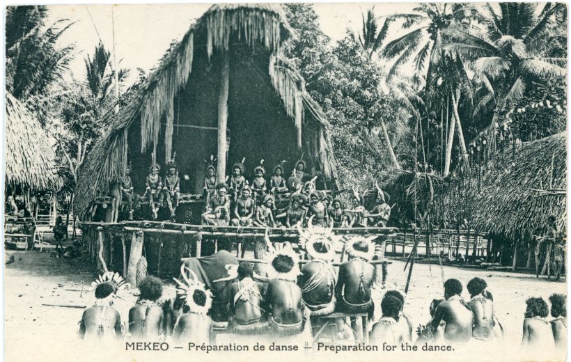 Papua New Guinea Mekeo Preparation for Dance