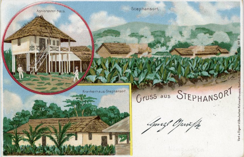 Papua New Guinea Gruss aus Stephansort 1898