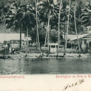 Papua New Guinea Roon Mission House and Church 1905