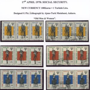 1978 Turkish Cyprus Social Security Collection