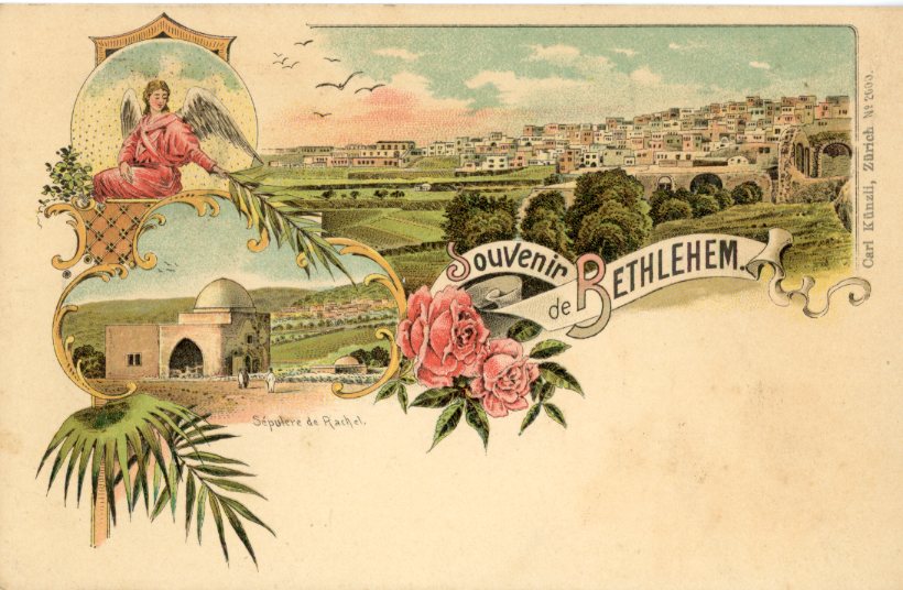 Palestine Bethlehem 1898 used in Dubendorf ed Gunzli