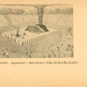 Palestine Quote from Bible German card