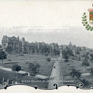 Canada Queen Square St John and Coat of Ams