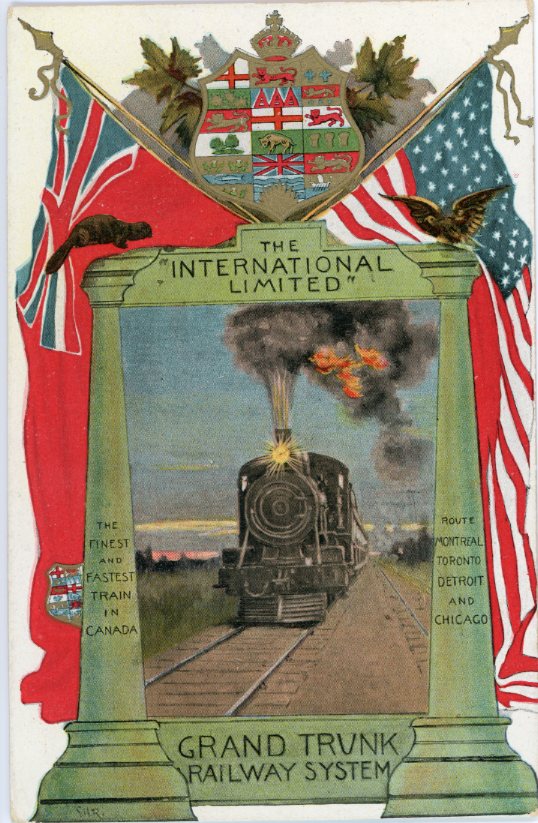Canada Grand Trunk Railway System ed Valentine & Sons
