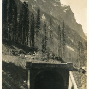 Canada British Columbia Connaught Tunnel photocard