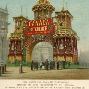 Canada Kitchener Arch at Whitehall embossed Tuck's