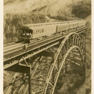 Canada Train over Stoney Creek Bridge photocard