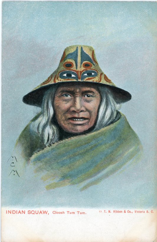 Canada Indian Squaw Cloosh Tum Tum ed Hibben