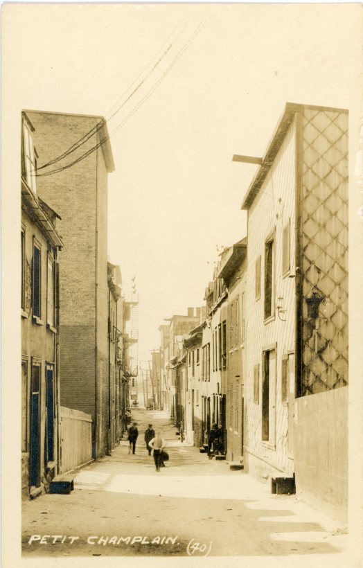 Canada Quebec Petit Champlain ed Edwards