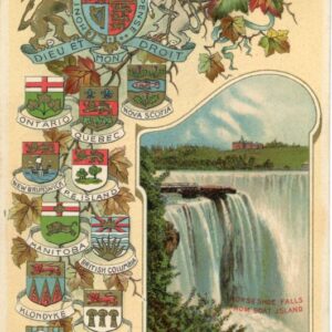 Canada Horseshoe Falls Goat Island 1910 to Germany